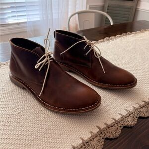 Michael Shannon Radcliffe leather ankle boots Sz 11